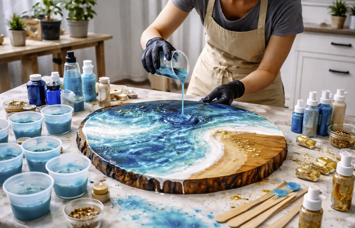 Jak vyrobit šperky z křišťálové pryskyřice